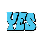 YES STICKER Metalized Sticker