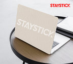 LIGHT BEIGE TONE COLOR LAPTOP STICKER