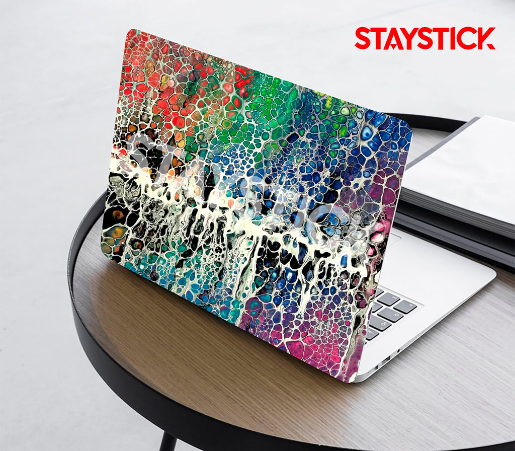 MULTI COCOR DESIGNED LAPTOP STICKER