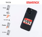 TAG STICKER Metalized Sticker