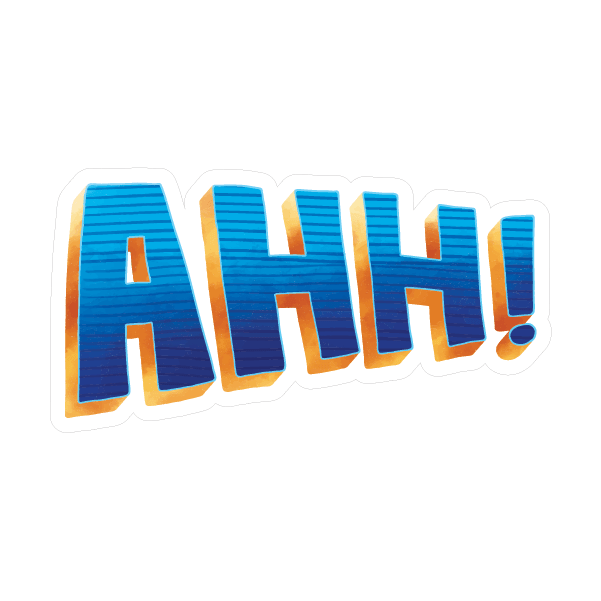 AHH STICKER Premium Vinyl Sticker