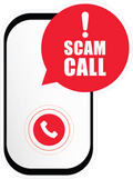 SCAM CALL STICKER Premium Vinyl Sticker