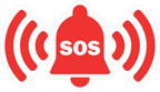 SOS STICKER Safety Sticker