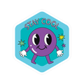 STAY COOL EMOJI STICKER Premium Vinyl Sticker