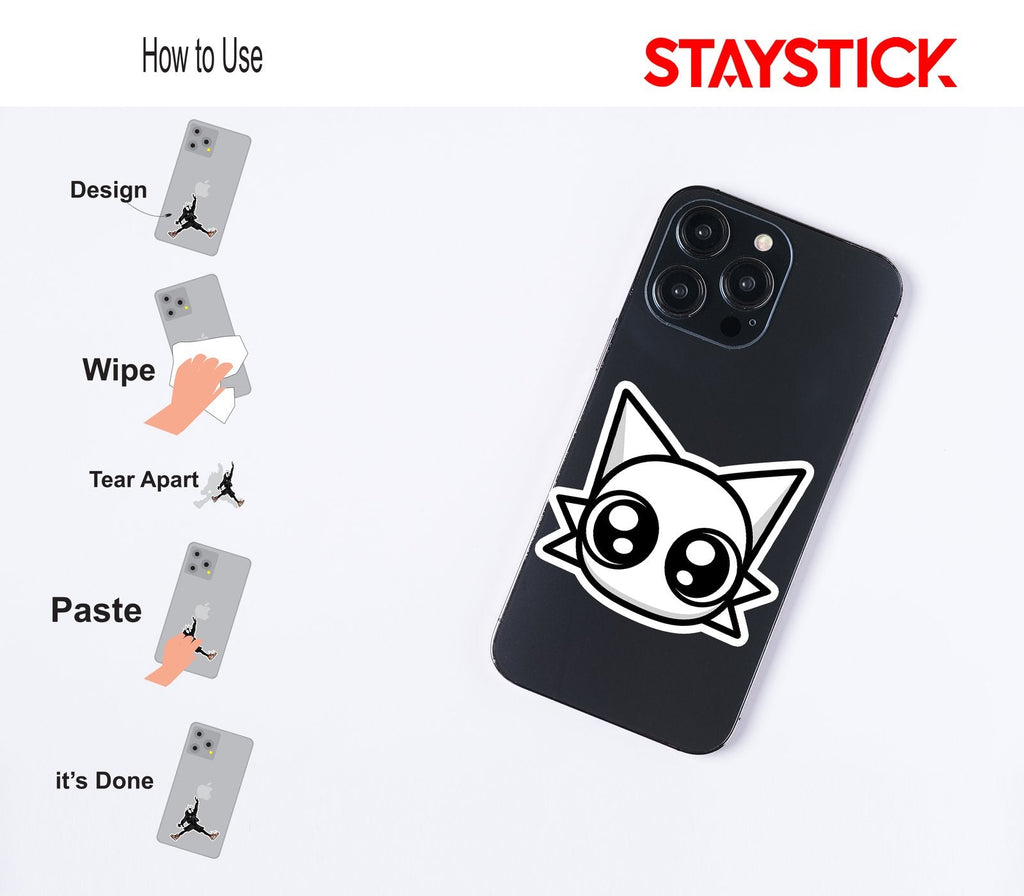 TAG STICKER Metalized Sticker