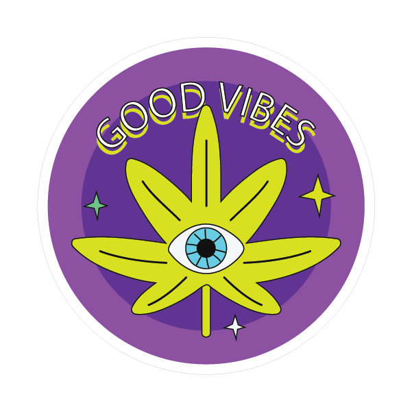 FLOWER STICKER Premium Vinyl Sticker