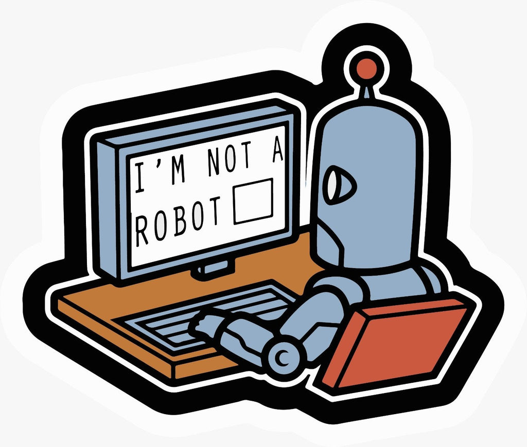 FUNNY STICKER Metalized Sticker