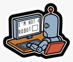 FUNNY STICKER Metalized Sticker