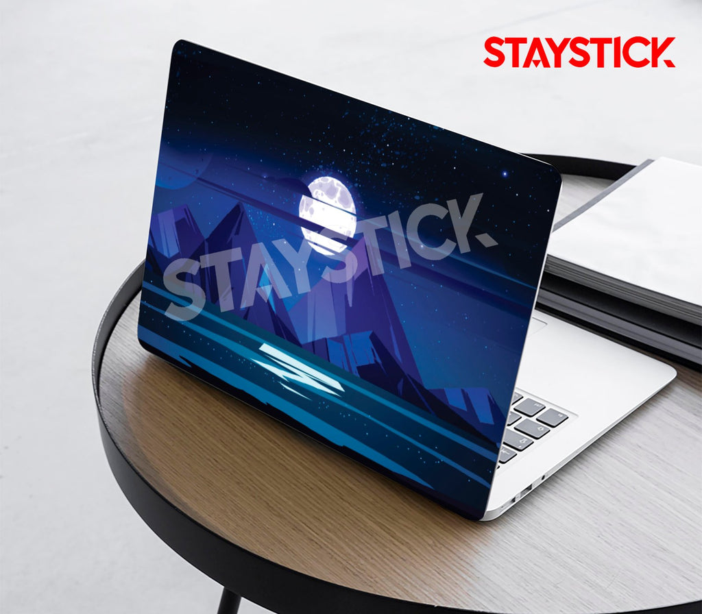 Night Moon Laptop Skin