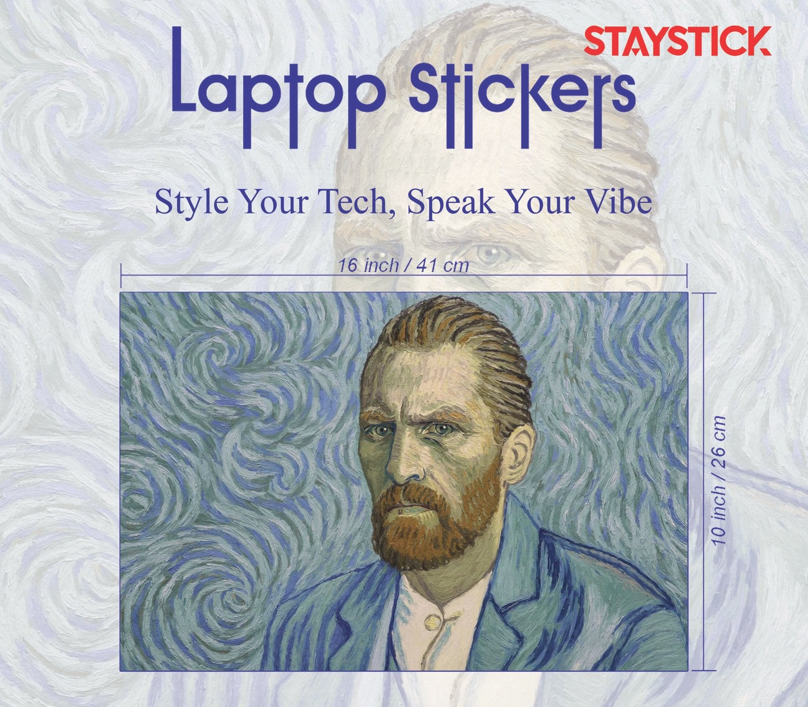 loving vincent Laptop Skin