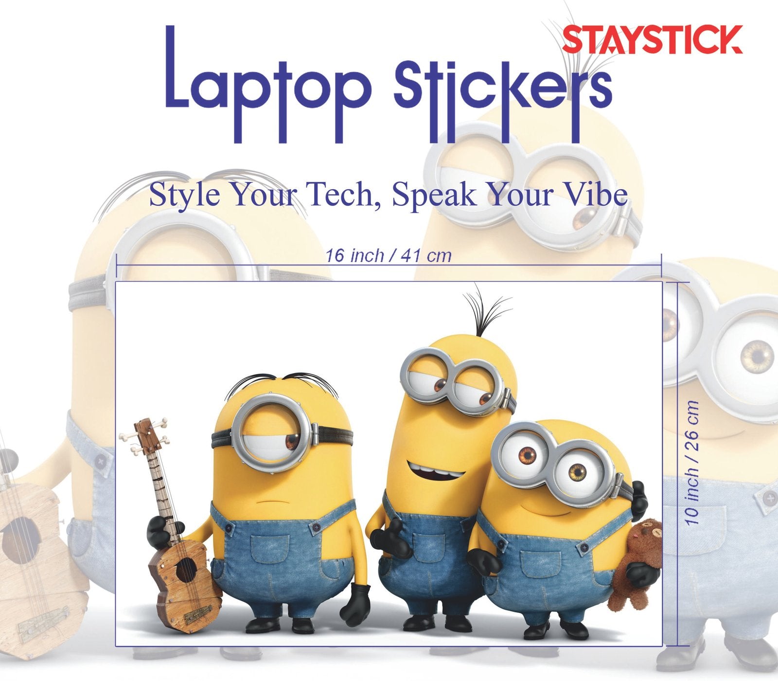 MINIONS 2 Laptop Skin