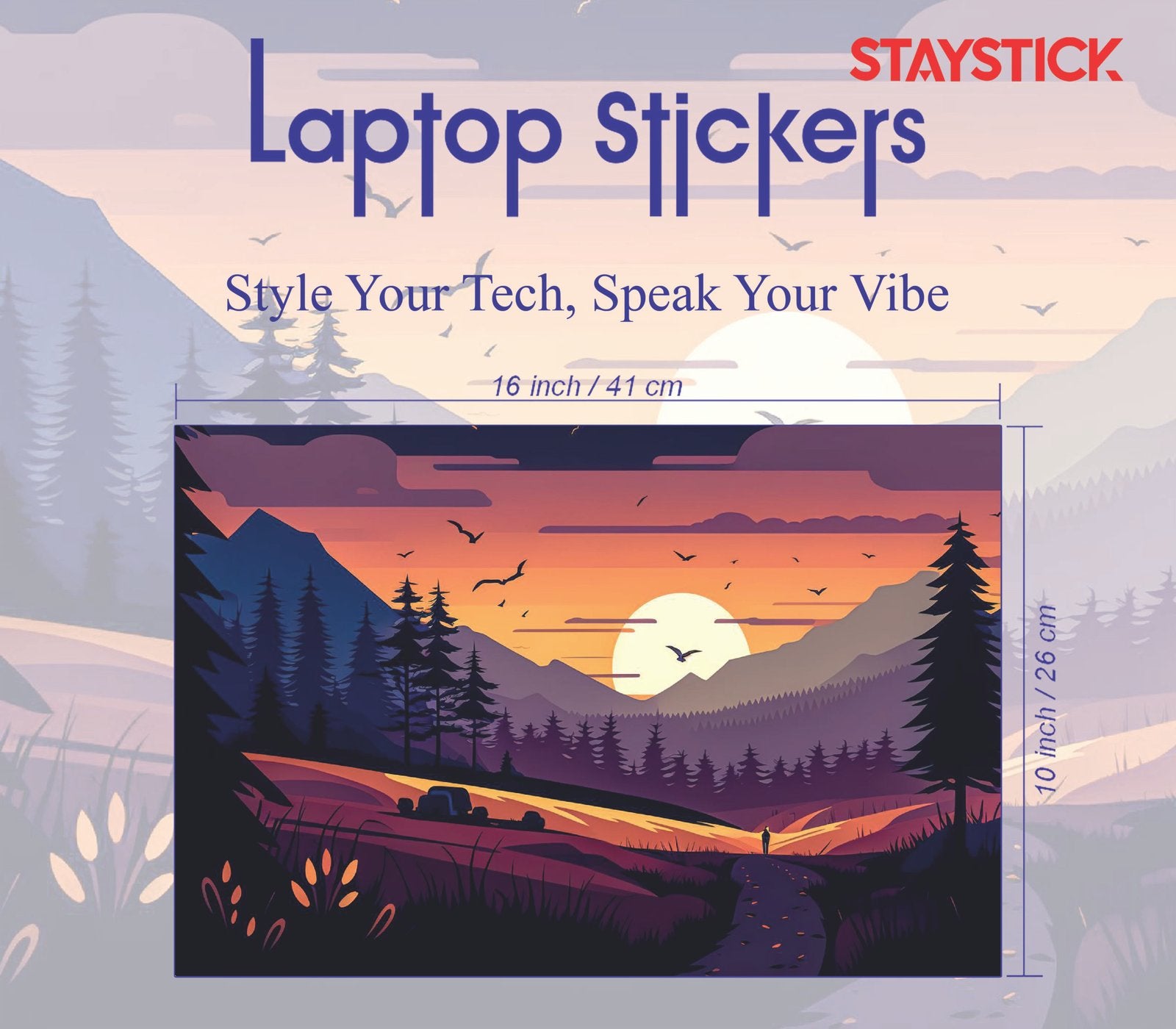 SUNRISE Laptop Skin