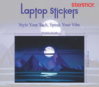 Night Moon Laptop Skin