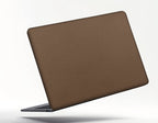 MEDIUM WARM BROWN TONE COLOR LAPTOP STICKER