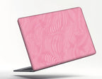 PINK COLOR DESIGNED LAPTOP STICKER