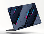 BLACK AND GREY GRAPHICAL LAPTOP STICKER
