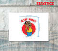 Aiyer anna funny cartoon sticker Premium Vinyl Sticker