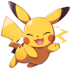 PIKACHU STICKER Premium Vinyl Sticker