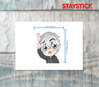 ANIME 5 STICKER Premium Vinyl Sticker