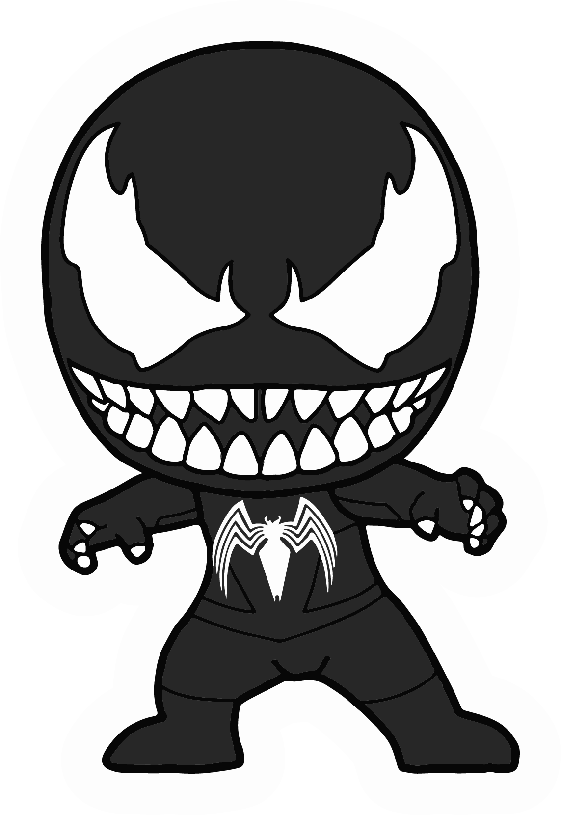 CARTOON STICKER Premium Vinyl Sticker