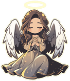 ANGEL STICKER Premium Vinyl Sticker