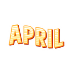 APRIL STICKER Premium Vinyl Sticker
