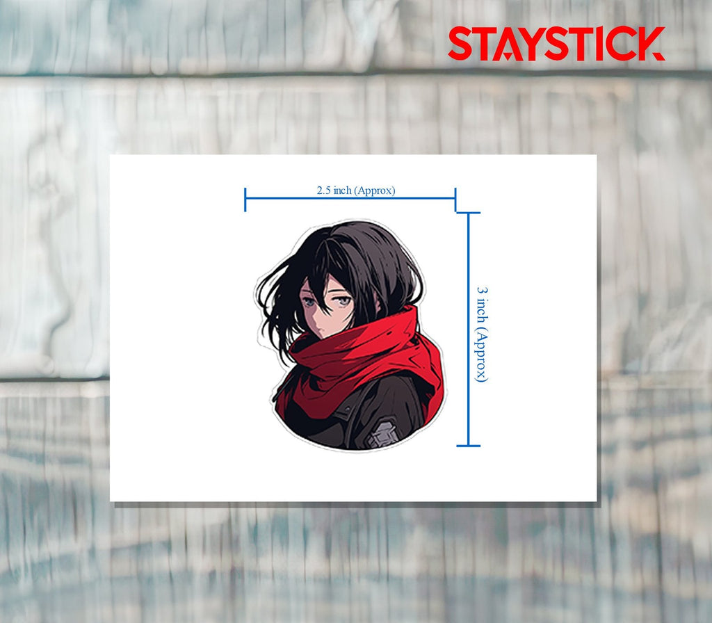 BOY ANIME STICKER Premium Vinyl Sticker
