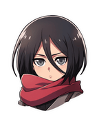 ANIME GIRL STICKER Premium Vinyl Sticker