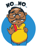 FUNNY CARTOON STICKER Premium Vinyl Sticker