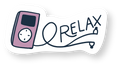 RELAX STICKER Premium Vinyl Sticker