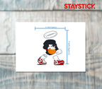 HOOP HALO STICKER Premium Vinyl Sticker