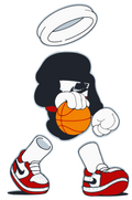 HOOP HALO STICKER Premium Vinyl Sticker