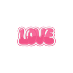 LOVE STICKER Premium Vinyl Sticker