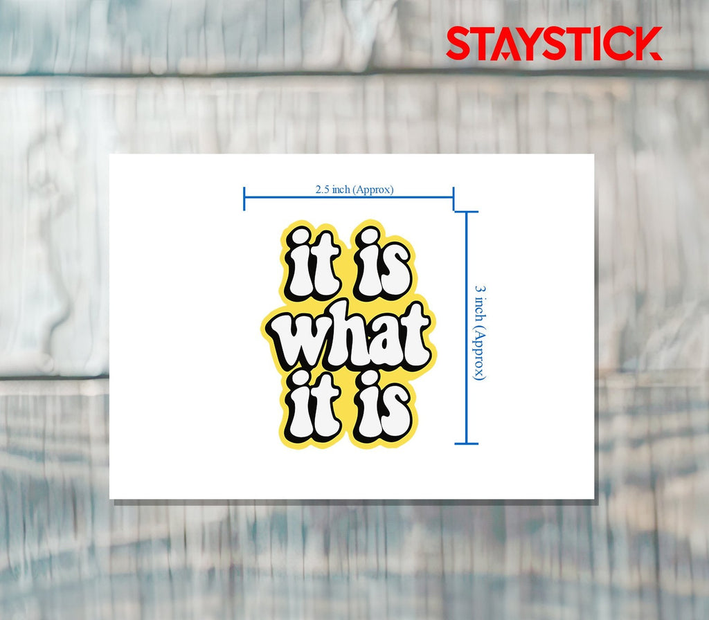 REALITY CHECK STICKER Premium Vinyl Sticker