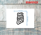 VIBE CURE STICKER Premium Vinyl Sticker