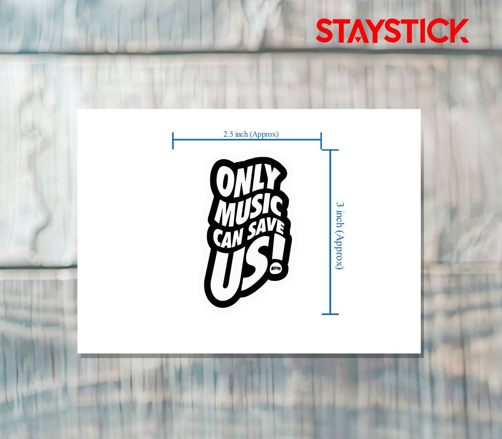 VIBE CURE STICKER Premium Vinyl Sticker