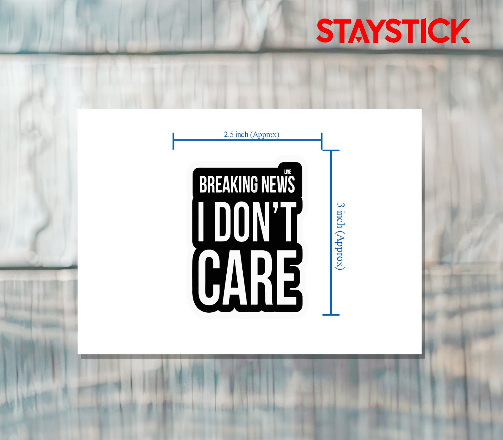 EGOESTIC STICKER Premium Vinyl Sticker
