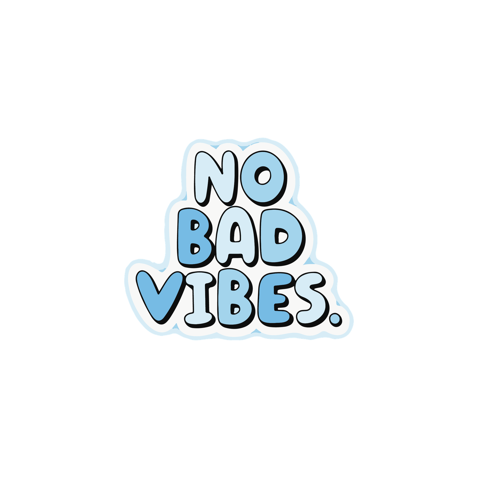 VIBES STICKER Premium Vinyl Sticker