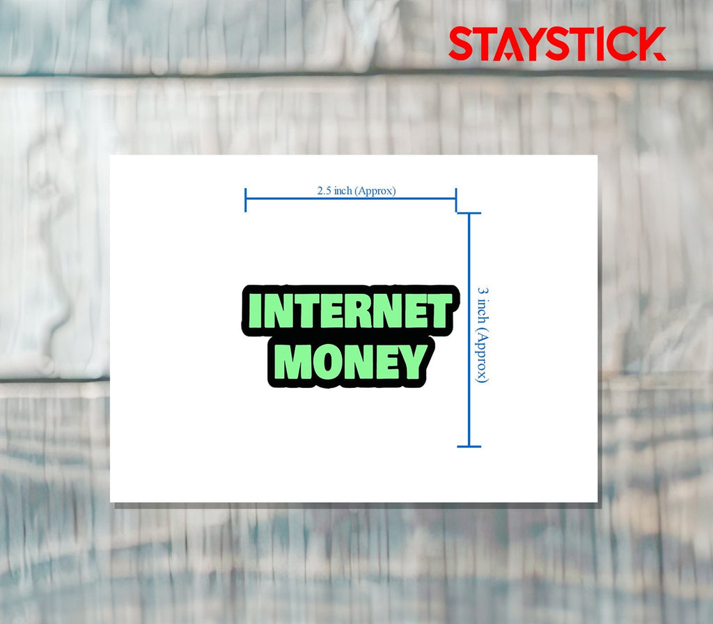 MONEY STICKER Premium Vinyl Sticker