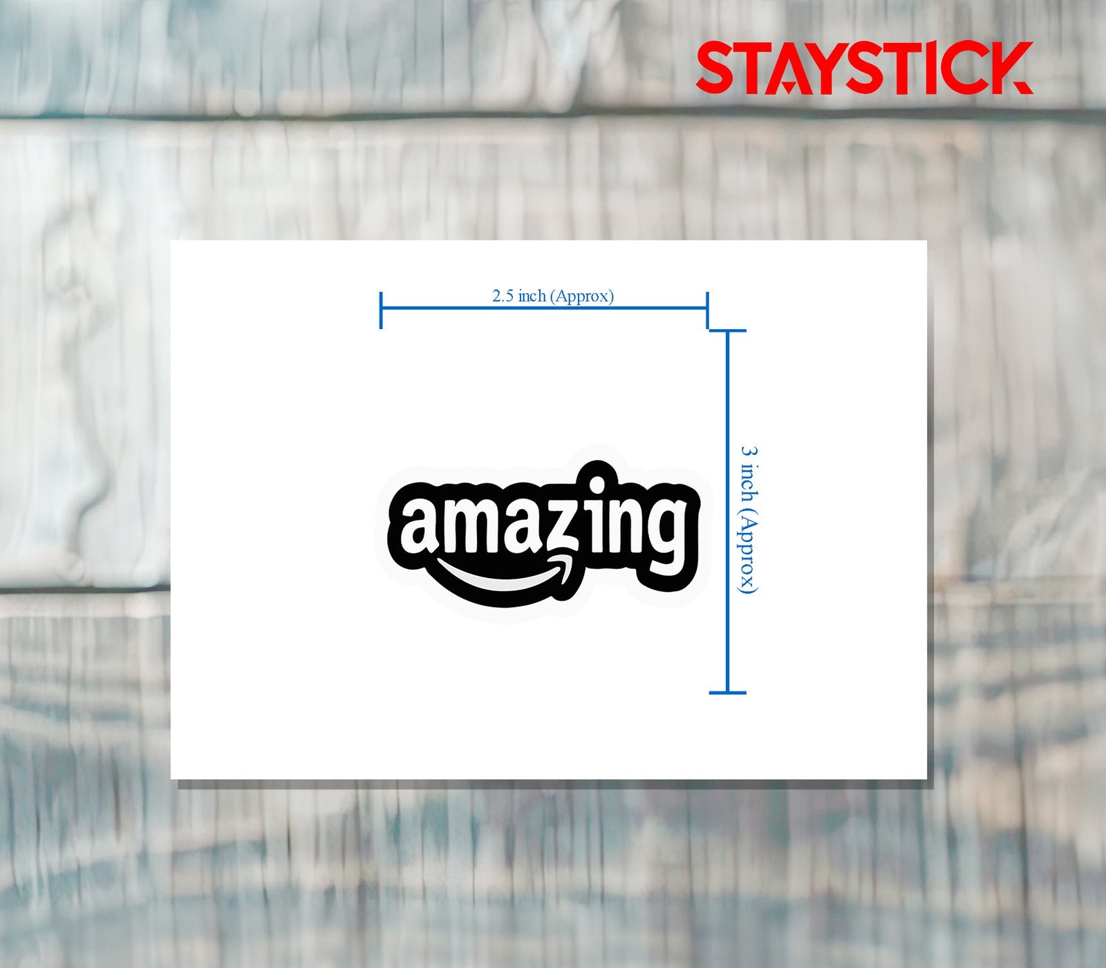 AMAZING STICKER Premium Vinyl Sticker