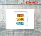 MOTIVATION STICKER Premium Vinyl Sticker