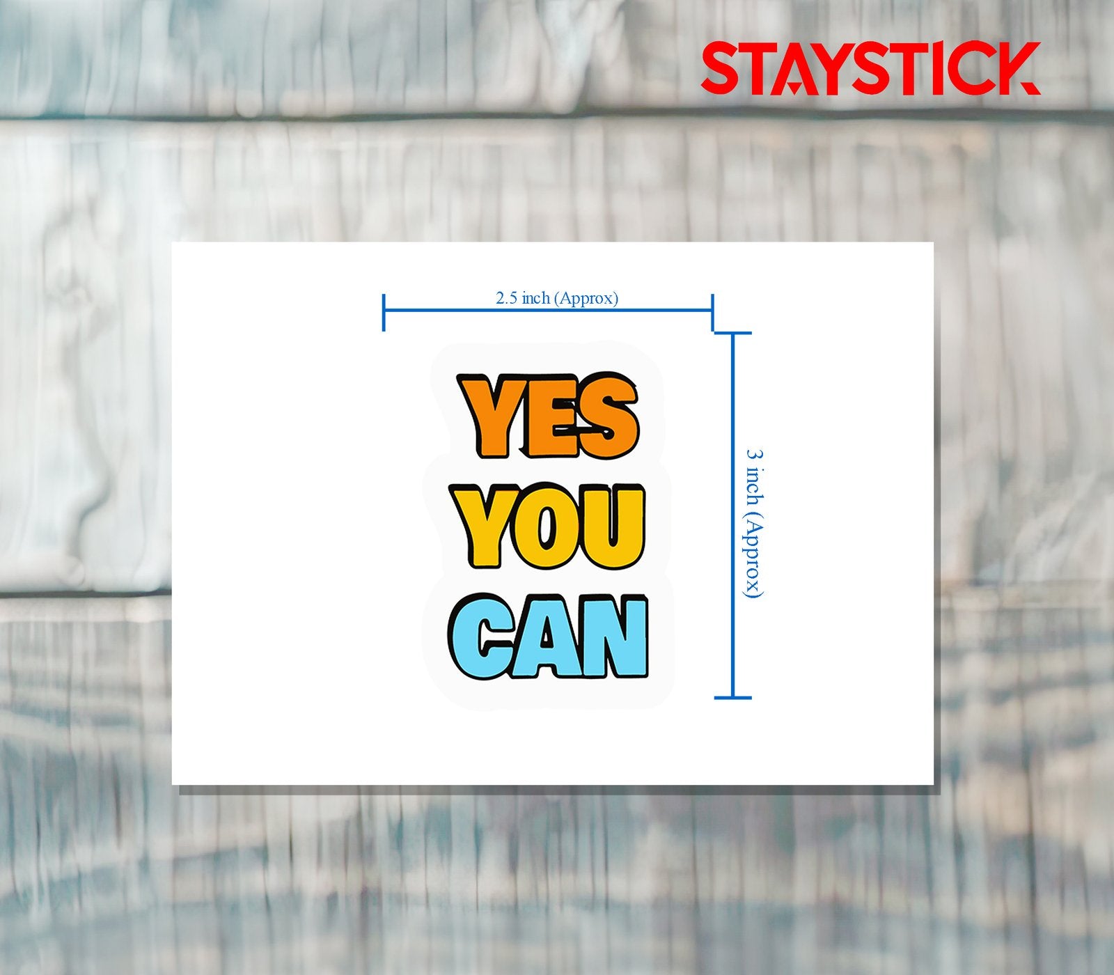MOTIVATION STICKER Premium Vinyl Sticker