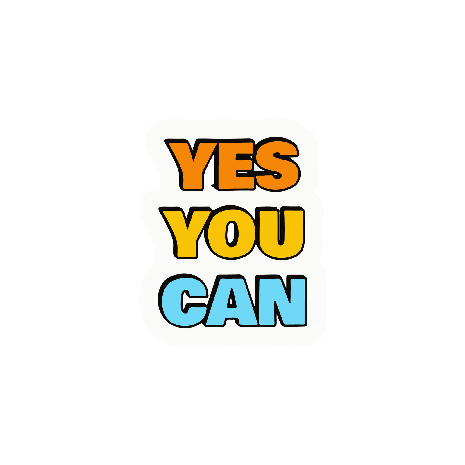 MOTIVATION STICKER Premium Vinyl Sticker