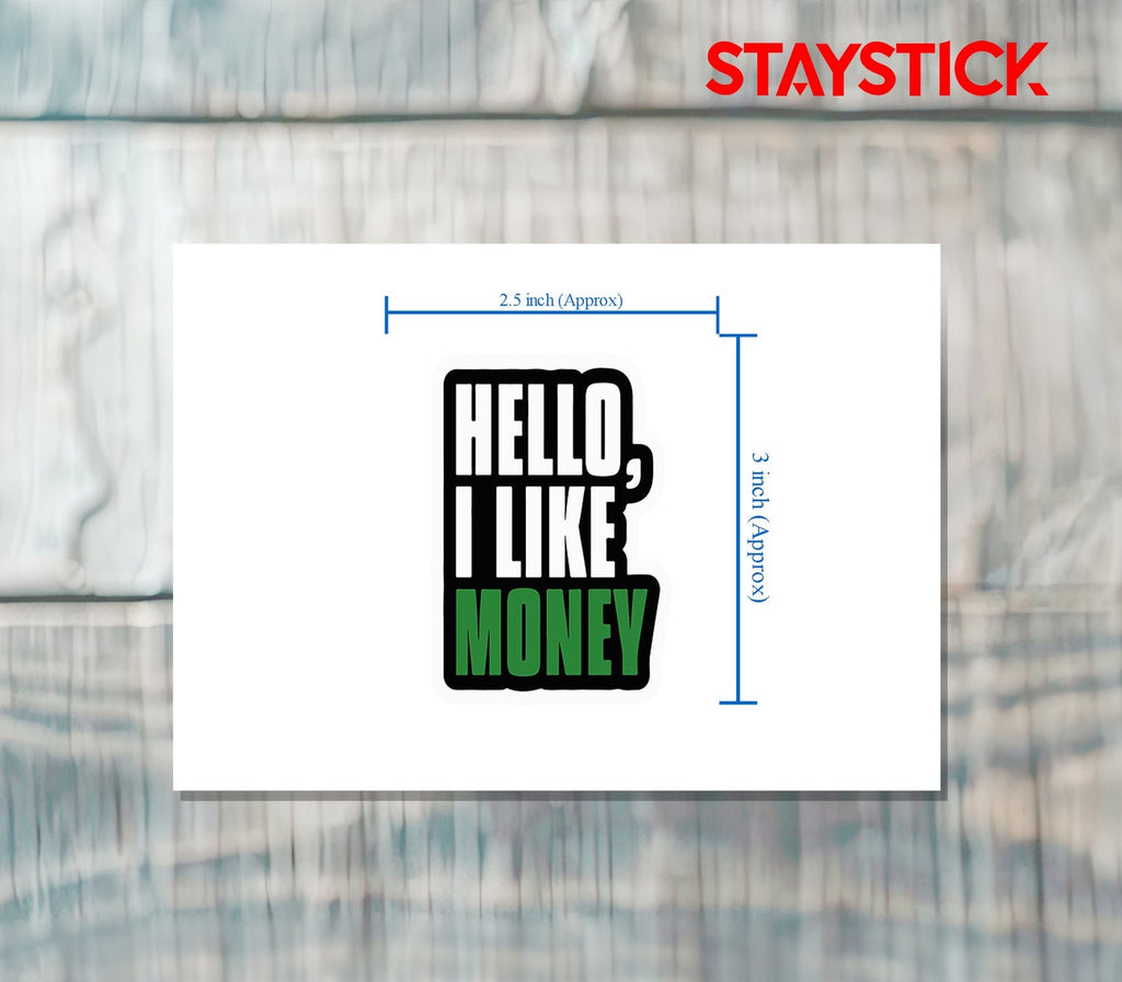 MONEY STICKER Premium Vinyl Sticker