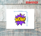 WOW STICKER Premium Vinyl Sticker
