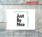 NAME STICKER Premium Vinyl Sticker