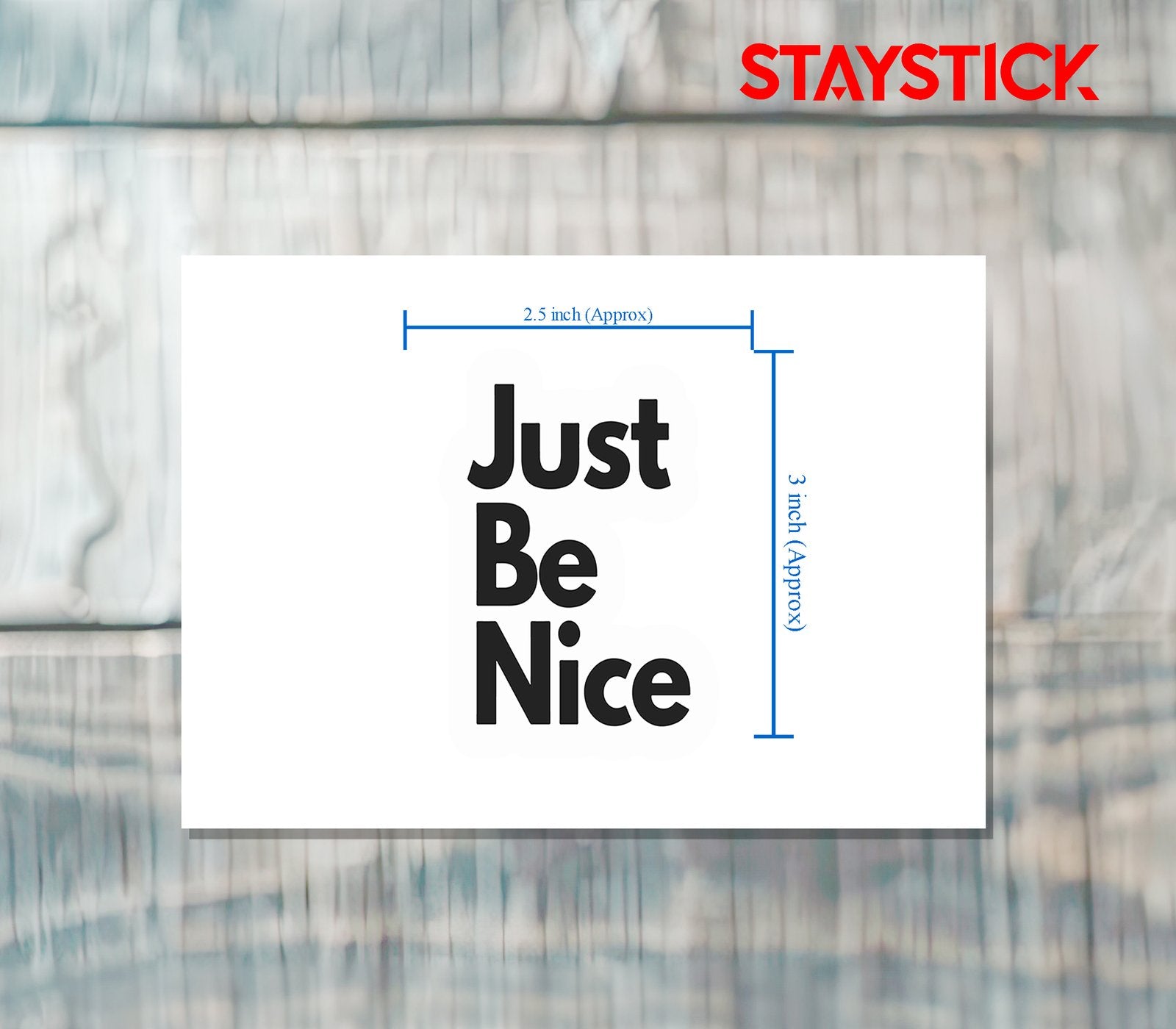 NAME STICKER Premium Vinyl Sticker