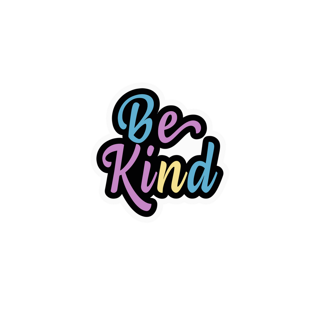 BE KIND STICKER Premium Vinyl Sticker