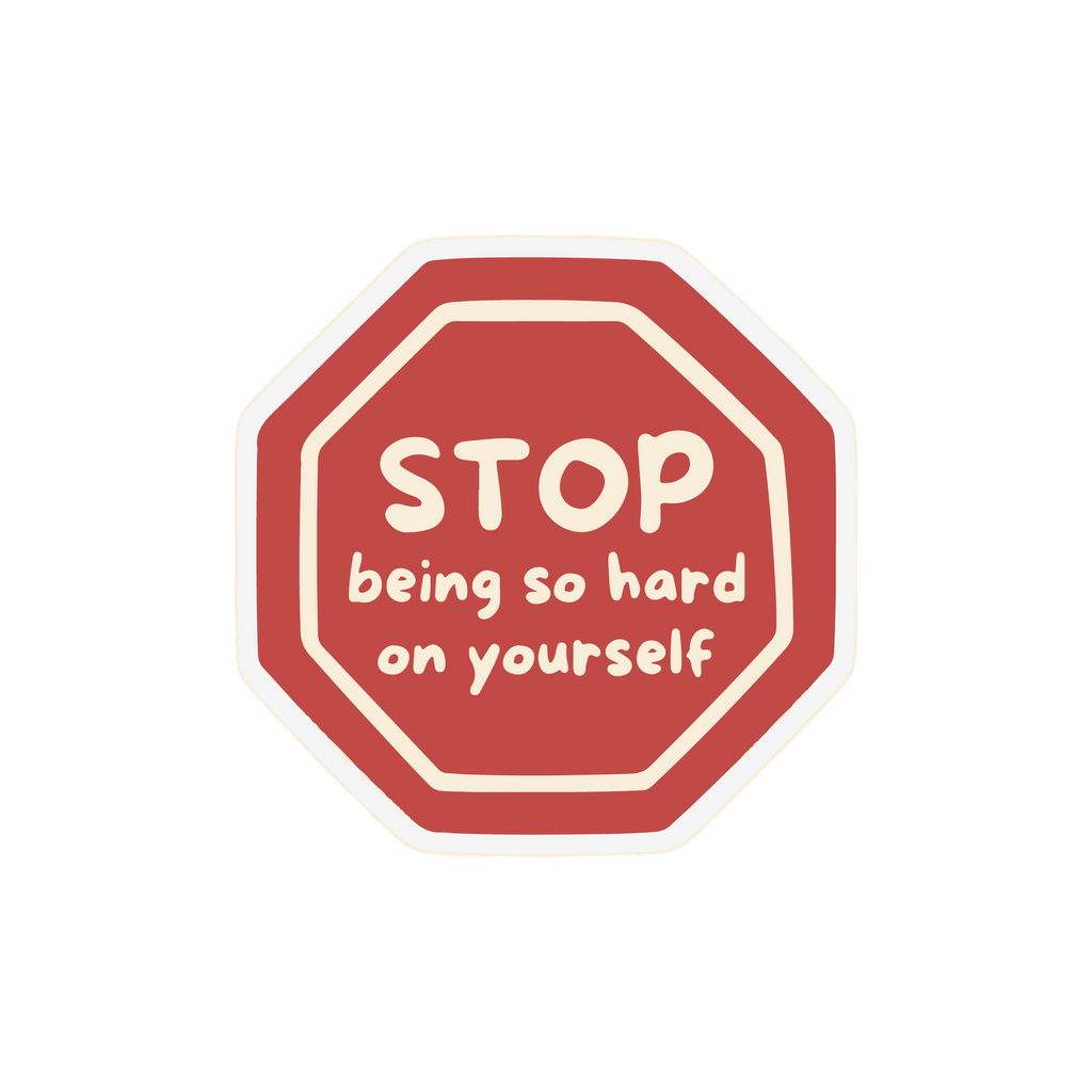 STOP STICKER Premium Vinyl Sticker