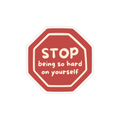 STOP STICKER Premium Vinyl Sticker